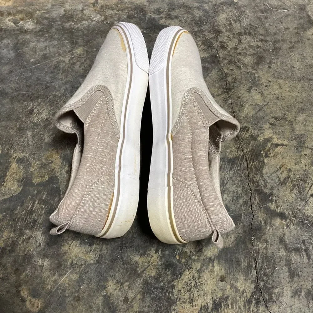 Old Navy Slip On Canvas Sneakers Youth Size 3 NEW